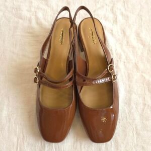 J.Crew Slingback Mary Jane heels CL384